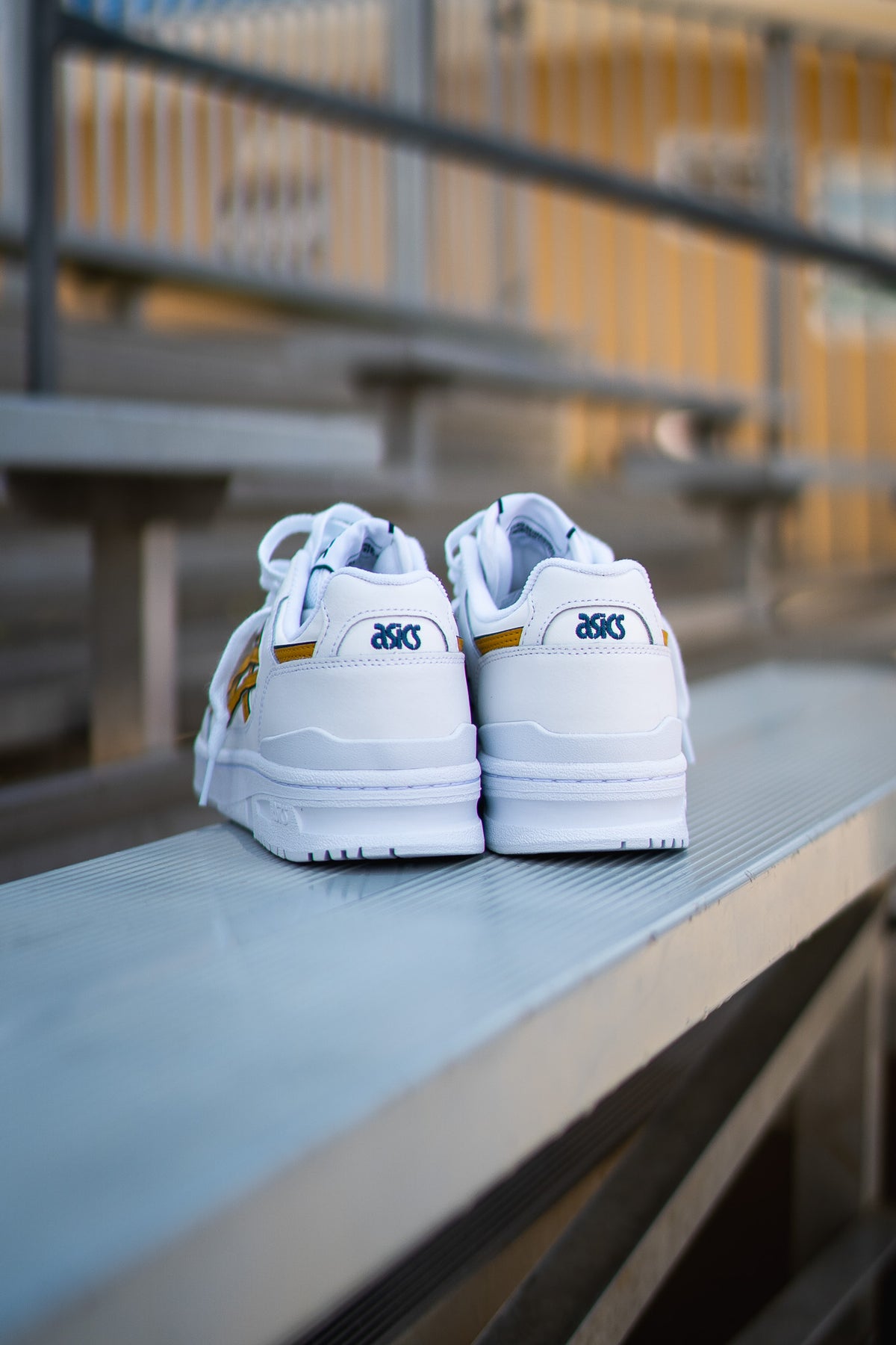 asics mustard yellow