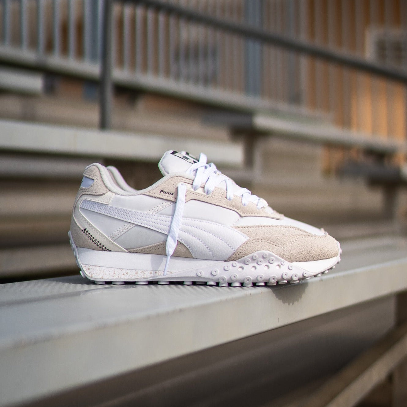 Mens Puma Blacktop Rider (Warm White) – SNEAKER TOWN