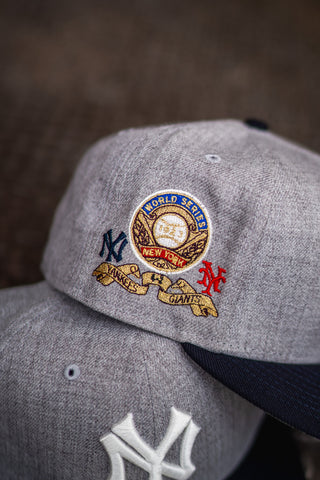 New Era New York Yankees 1929 World Series Good Grey UV (Wool Grey/Navy) - New Era