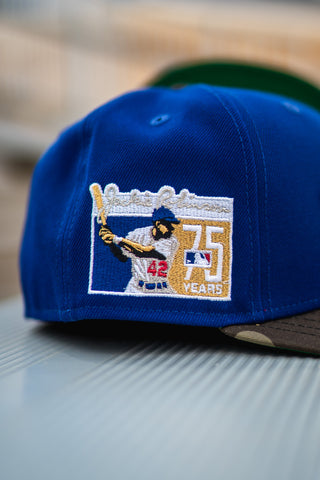 New Era Los Angeles Dodgers Jackie Robinson Good Green UV (Blue/Camo) - New Era