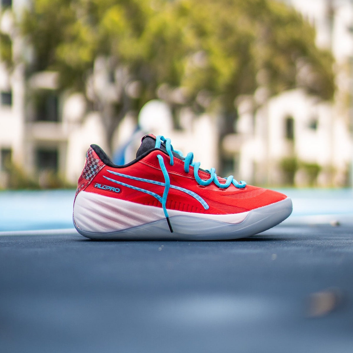 Mens Puma All-Pro Nitro x Scoot Henderson (Red/Blue  display picture 1