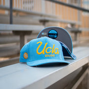 New Era UCLA Bruins Good Grey UV Snapback (Powder Blue)