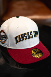 New Era Kansas City Royals Baseball Club Grey UV (Off White/Brick Red) - New Era