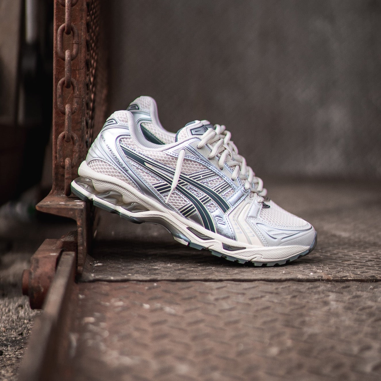 Mens Asics Gel-Kayano 14 (Birch/Dark Pewter) – SNEAKER TOWN