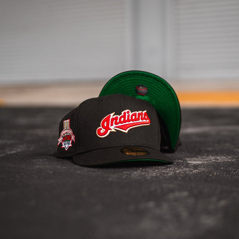 New Era Cleveland Indians 100th Anniversary Green UV (Black) - New Era