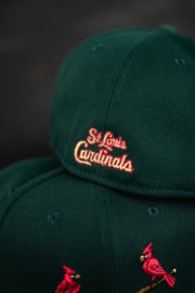 New Era St Louis Cardinals Busch Stadium Grey UV (Forest/Pine) - New Era