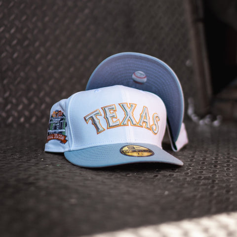 New Era Texas Rangers Final Season Grey UV (White/Light Seafoam) - New Era
