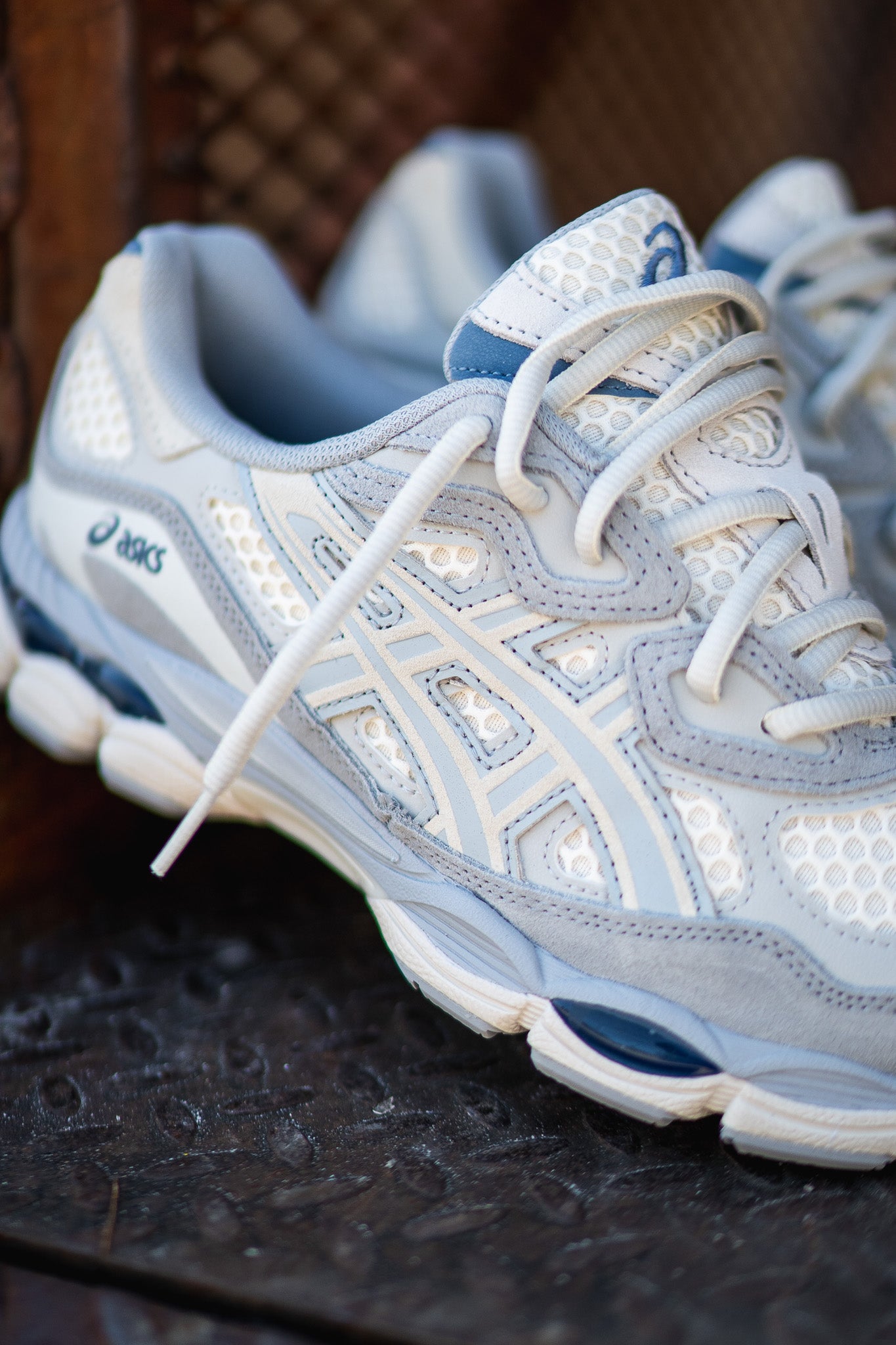 Mens Asics Gel-NYC (Ivory/Mid Grey) - 1203A372.600 - SNEAKER TOWN