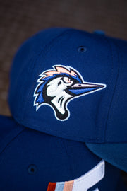 New Era Fayetteville Woodpeckers Grey UV (Dark Royal/Songbird Blue)