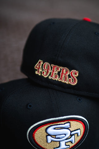 New Era San Fransisco 49ers 75th Anniversary Green UV (Black) - New Era