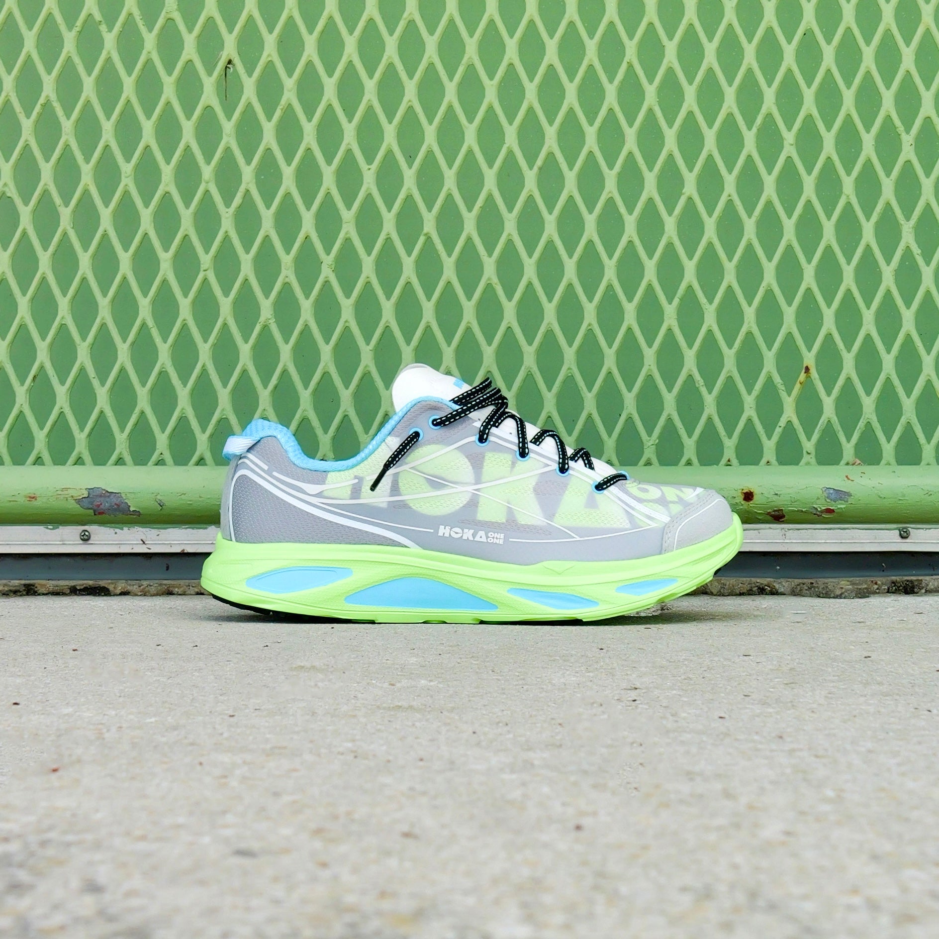 Hoka U Huaka Pro (Stellar Grey/Neon Yuzu)