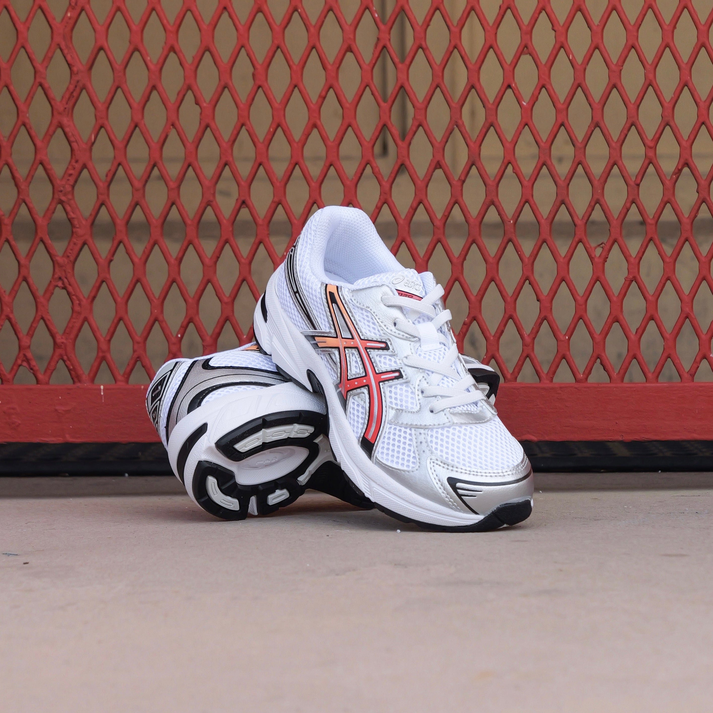 Asics Gel-1130 Preschool (White/Red Snapper)