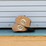 New Era Chicago Blackhawks 65th Anniversary 9FIFTY A-Frame Snapback-(Khaki/Black) - New Era