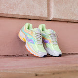 Mens Saucony ProGrid Omni 9 (Lime/Orchid) - Saucony