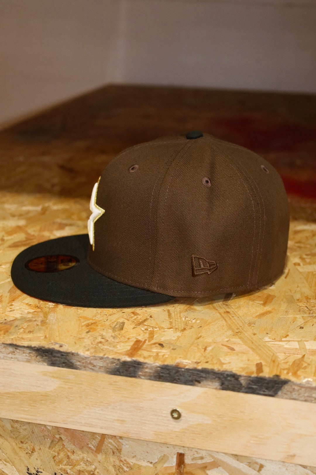 New Era Houston Astros 2004 All-Star Game Red UV 59Fifty Fitted (Walnut/Black) - New Era