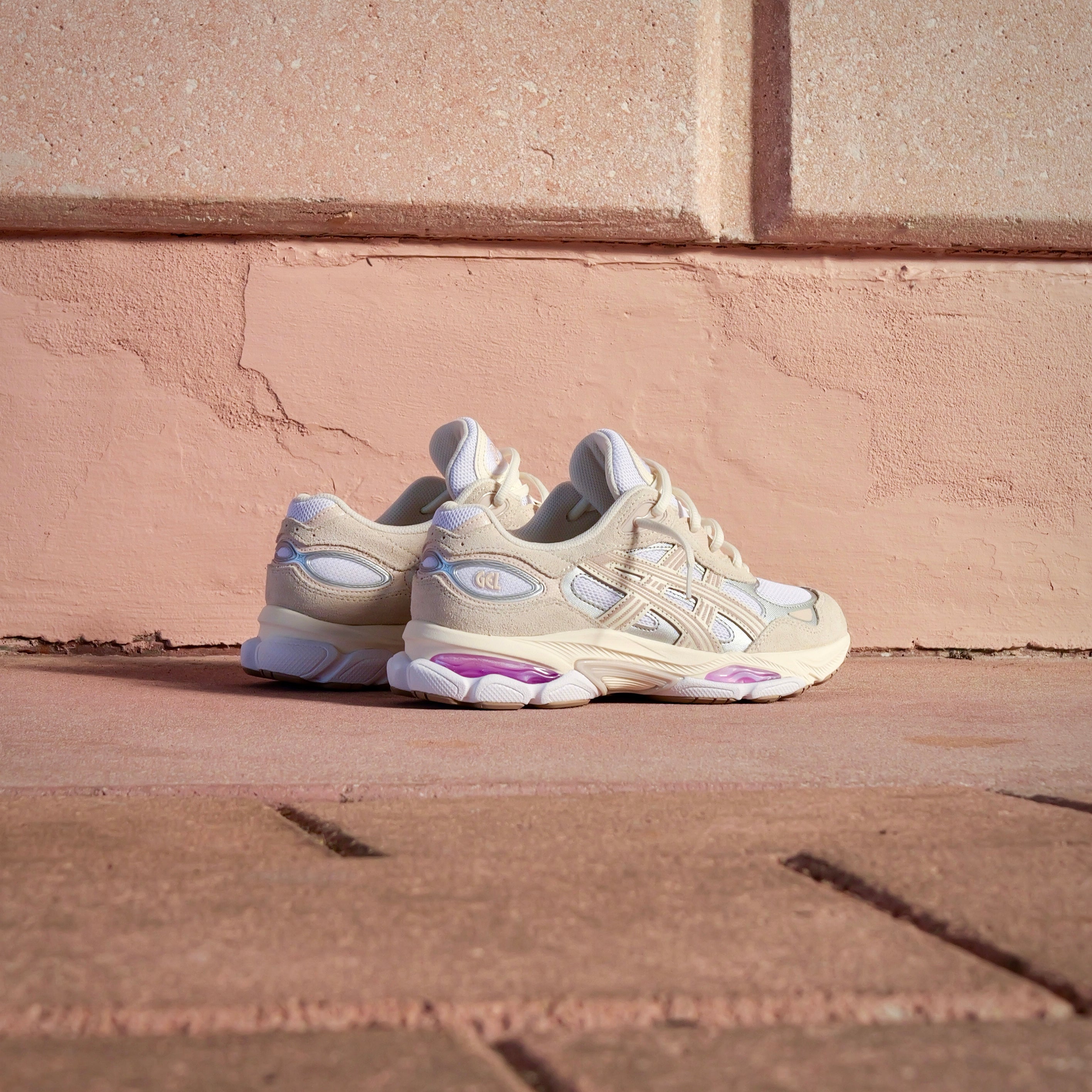 Mens Asics Gel-NYC 2.0 (White/Cream) - Asics