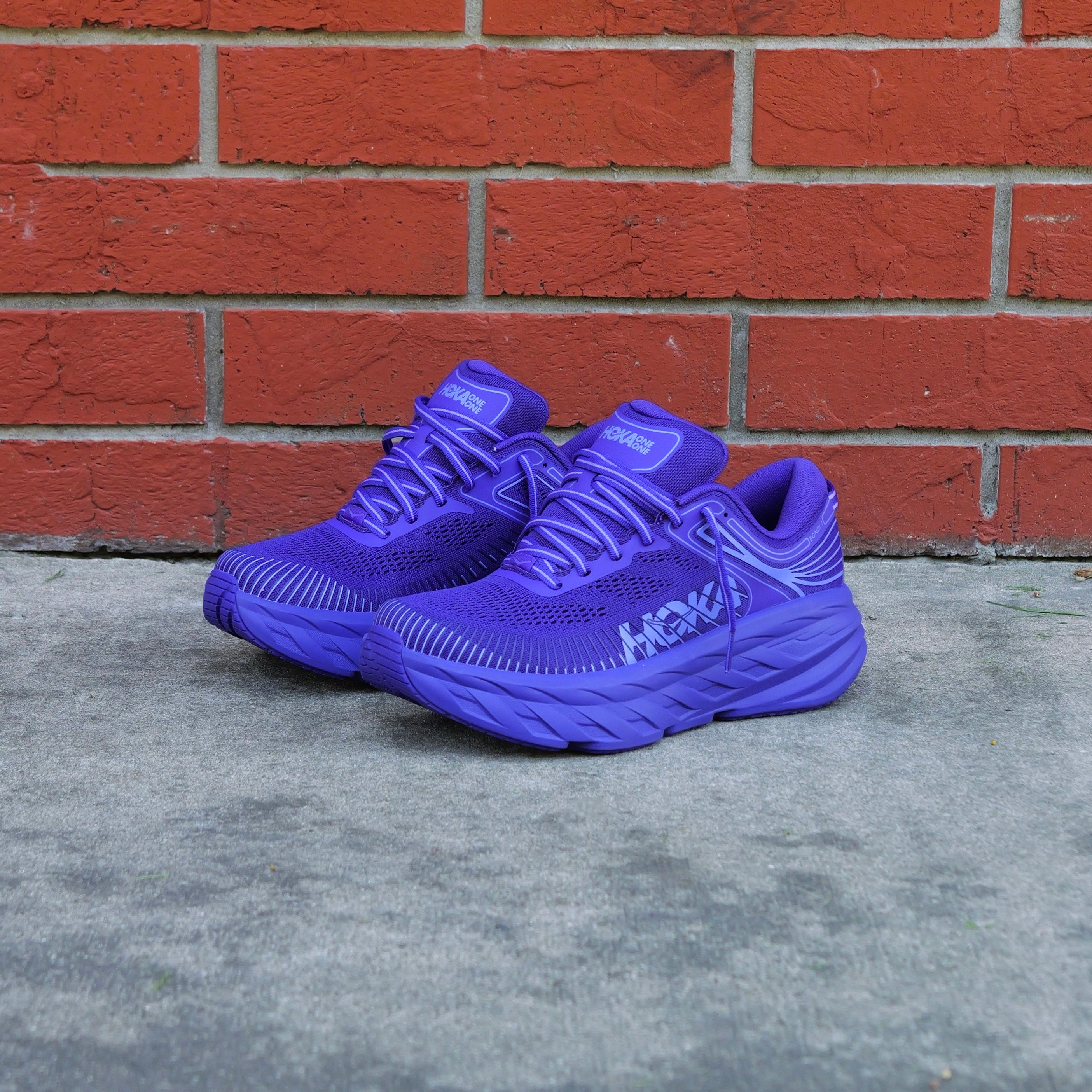 Womens HOKA Bondi 7 CLCS (Cosmic Purple)