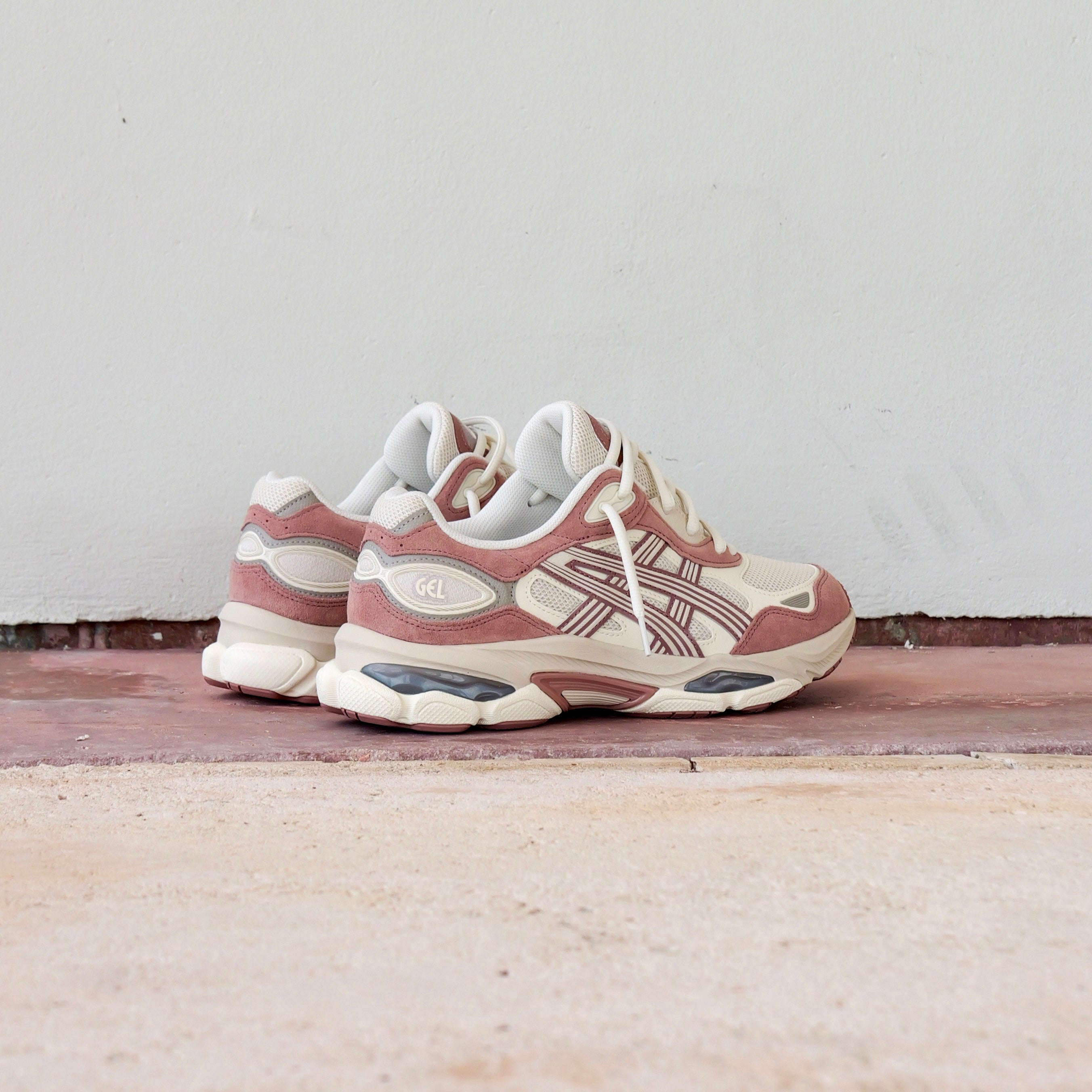 Mens Asics Gel-NYC 2.0 (Oatmeal/Umeboshi)