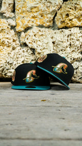 New Era Orlando Rays Southern League Side Patch Grey UV 59Fifty Fitted (Black/Pine Green)