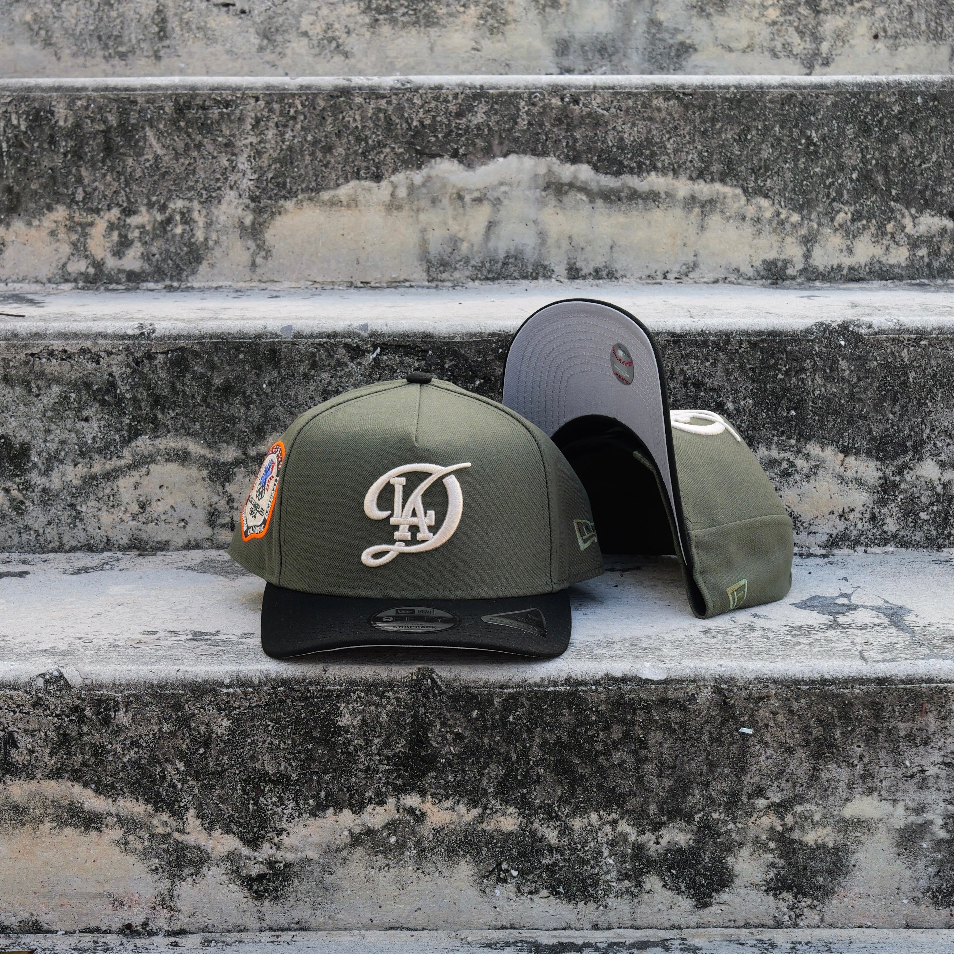 New Era Los Angeles Dodgers 1984 Olympic Stadium 9Fifty A-Frame Snapback