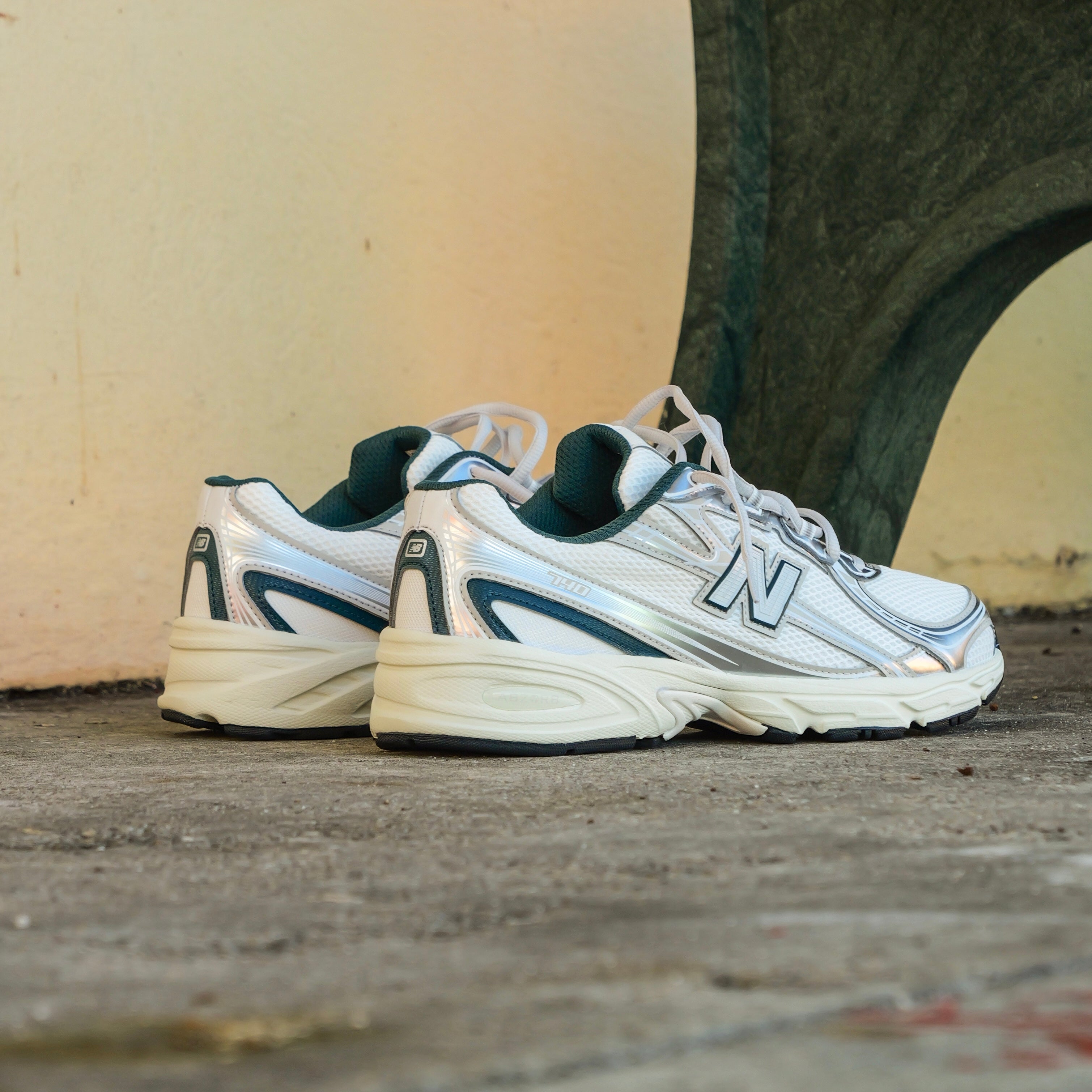 Mens New Balance 740 (Green/Beige) - U740EL