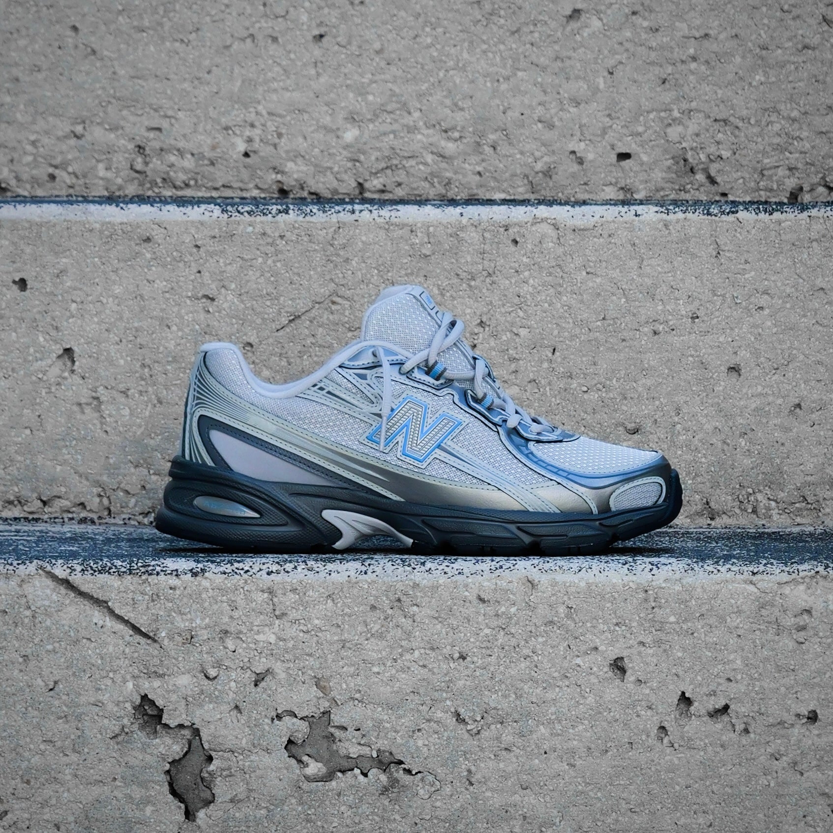 Mens New Balance 740 (Raincloud/Fan Blue) - (U740869)