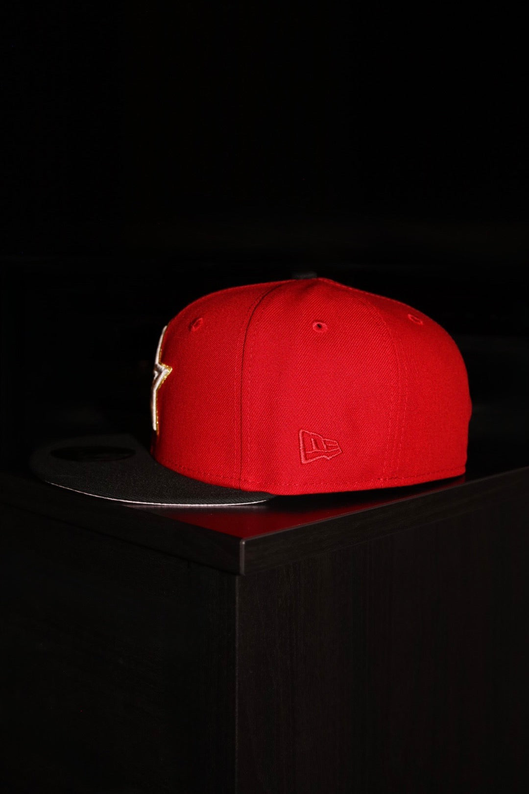 New Era Houston Astros 2005 World Series Side Patch Fitted (Red/Black) - ST New Era