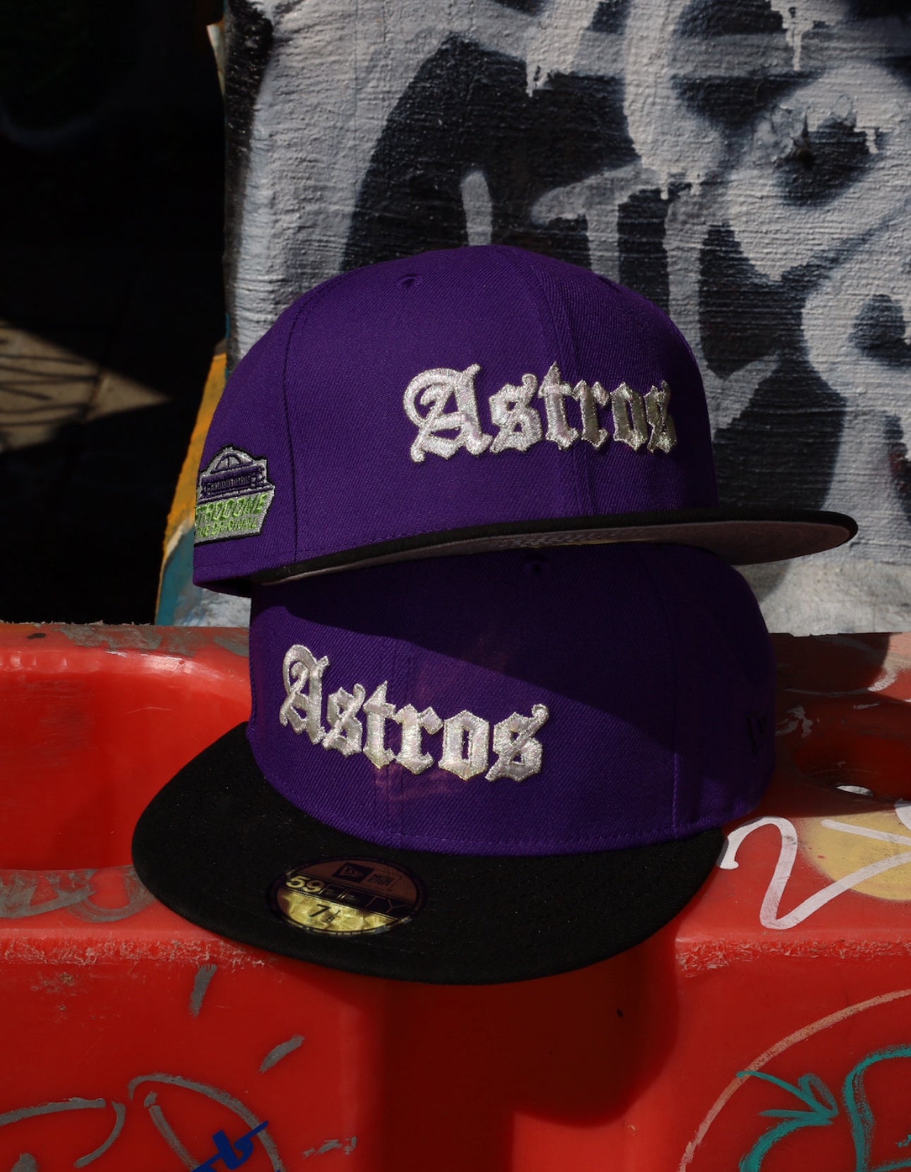 New Era Houston Astros Astrodome The Original Side Patch Fitted - New Era