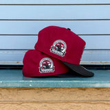New Era Seattle Mariners 30th Anniversary Grey UV 9Fifty A-Frame Snapback (Dark Red/Black)