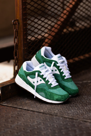 Mens Saucony Shadow 6000 (Green/White) - S70802-1