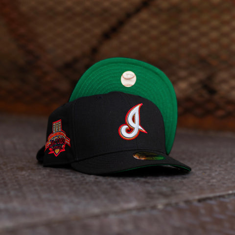 New Era Cleveland Indians 10th Anniversary Jacobs Field Green UV (Black) 59Fifty Fitted