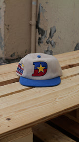 DSM "Supercross" Hat - (Natural/Blue) - Diet Starts Monday