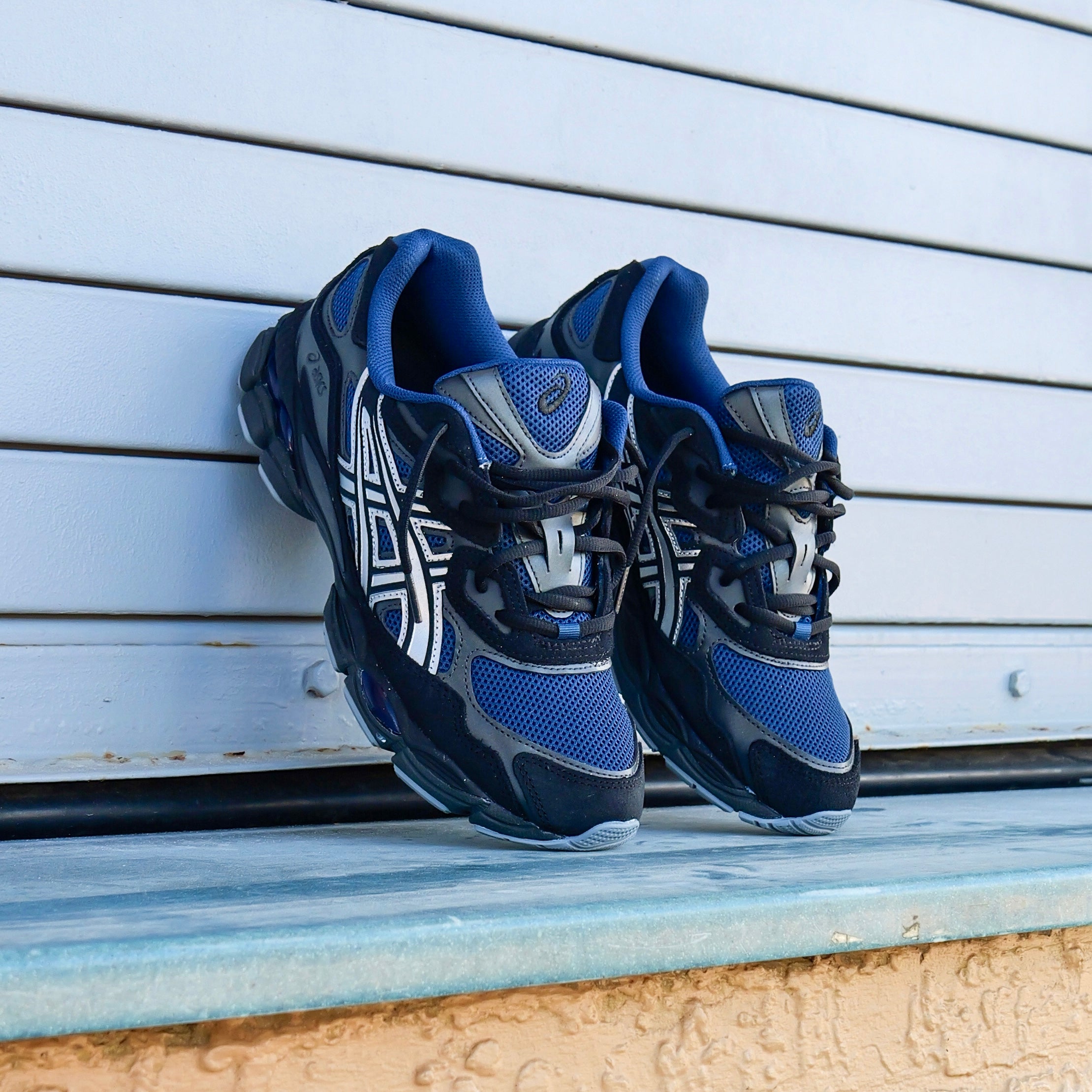 Mens Asics Gel-NYC (Independence Blue/ Pure Silver)