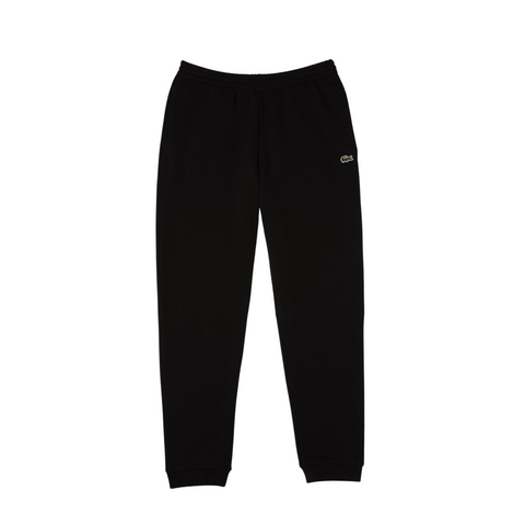 Lacoste Tapered Fit Fleece Trackpants (Black) - Lacoste