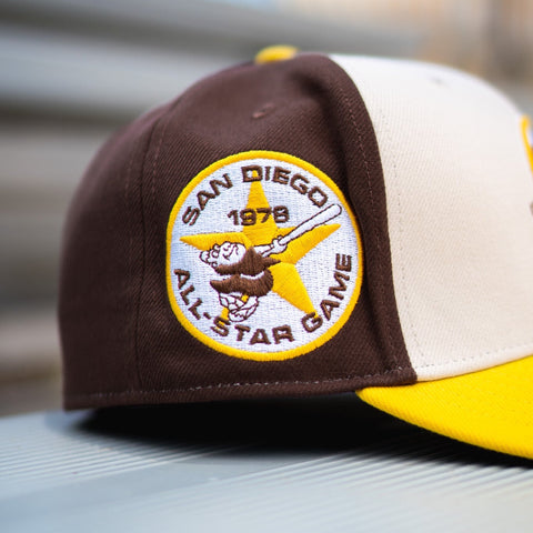 Mitchell N Ness Coop San Diego Padres Homefield Fitted - Mitchell & Ness