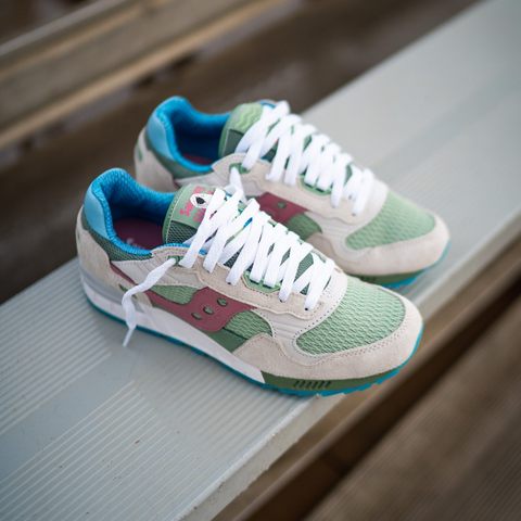 Saucony Shadow 5000 Blue-Footed Booby (White/Multi) - Saucony