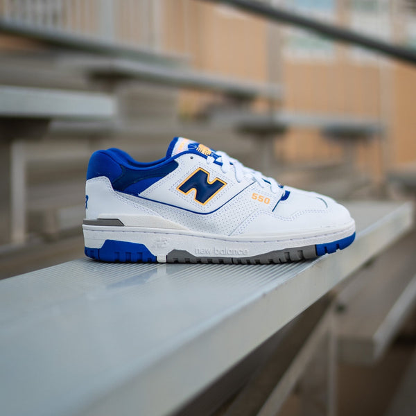 New Balance 550 Shoes Mens Size 10.5 White Blue Basketball Sneakers BB550WTN New Balance 550  main image 3