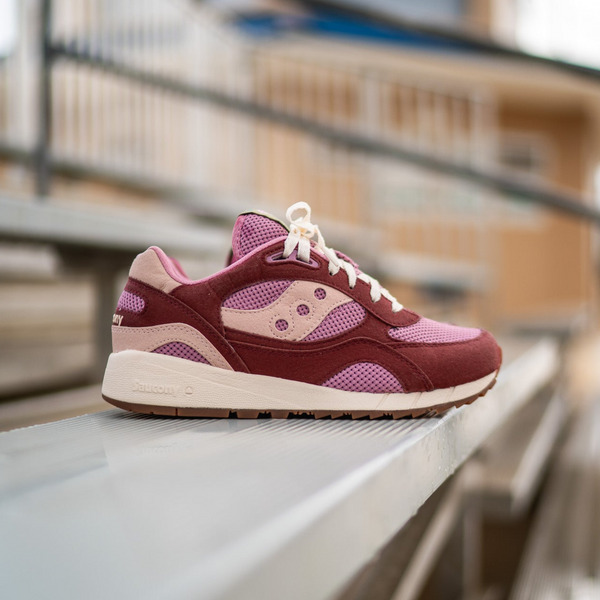Saucony Shadow 6000 Mushroom Burgundy SNEAKER TOWN