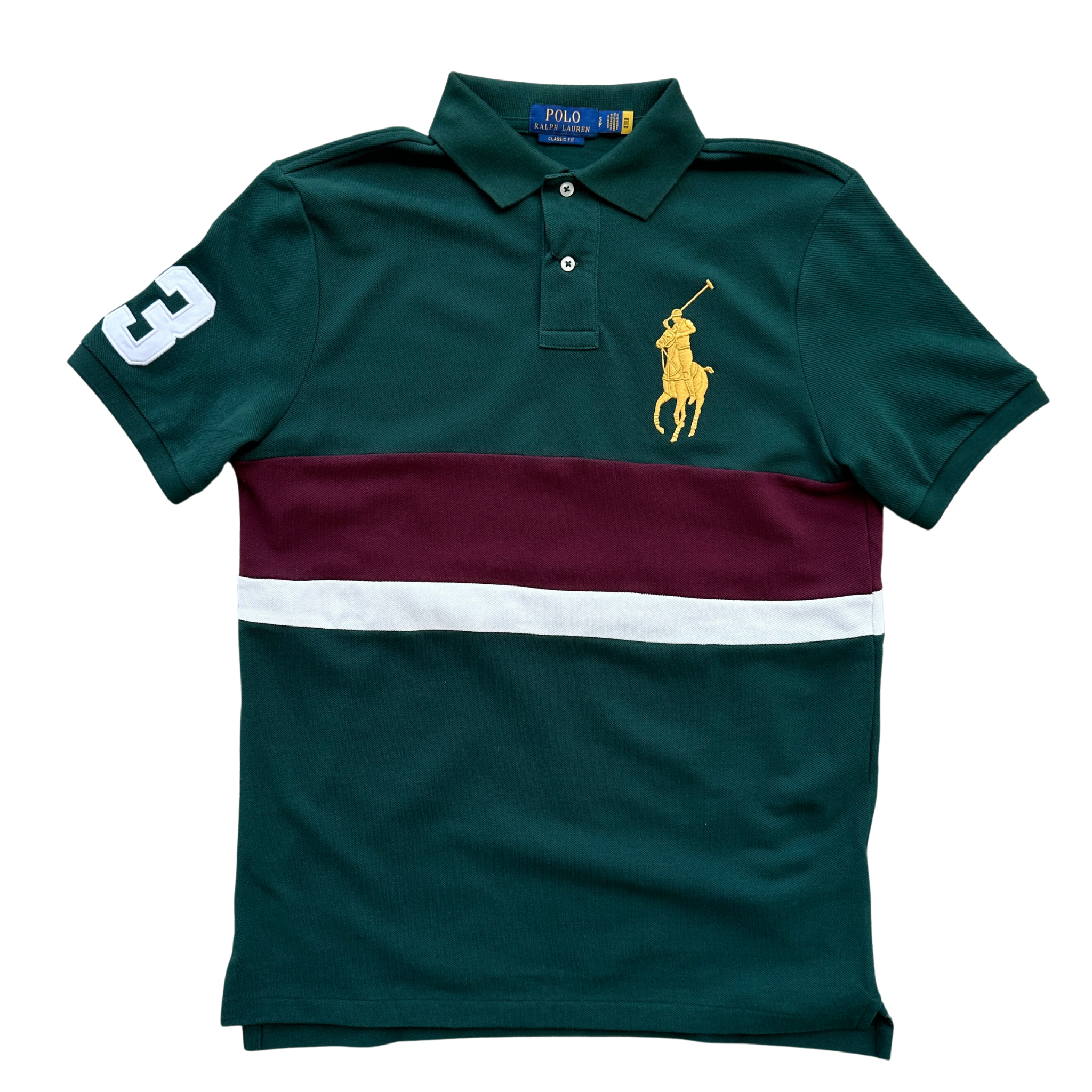 Burgundy ralph online lauren polo shirt