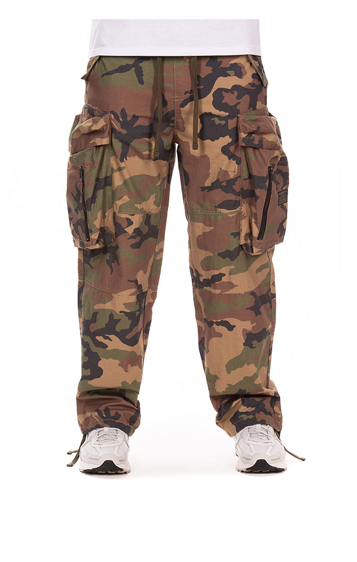 Billionaire Boys Club "Star" camo cargo pants (loose fit)