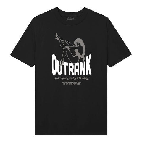 Outrank Get Your Feet Wet T-shirt (Black) - Outrank