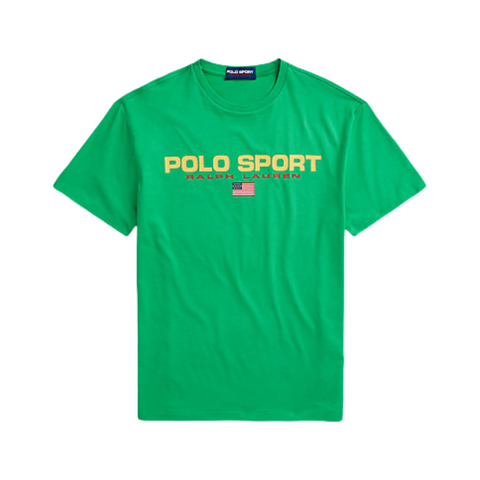 Polo Ralph Lauren Classic Fit Polo Sport Jersey T-Shirt (Green) - Polo Ralph Lauren