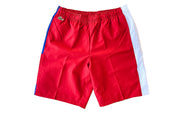 Lacoste SPORT Light Colorblock Shorts (Red/Blue) - Lacoste