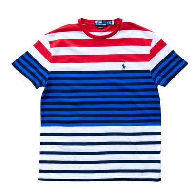 Polo Ralph Lauren Stripes Tee (Red/Blue) - Polo Ralph Lauren