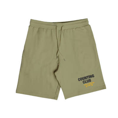 Counting Club Shorts (Pistachio/Varsity Yellow) - Counting Club
