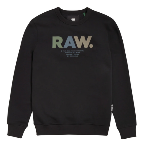 G-Star Multi Colored RAW. Sweater (Black) - G-Star RAW