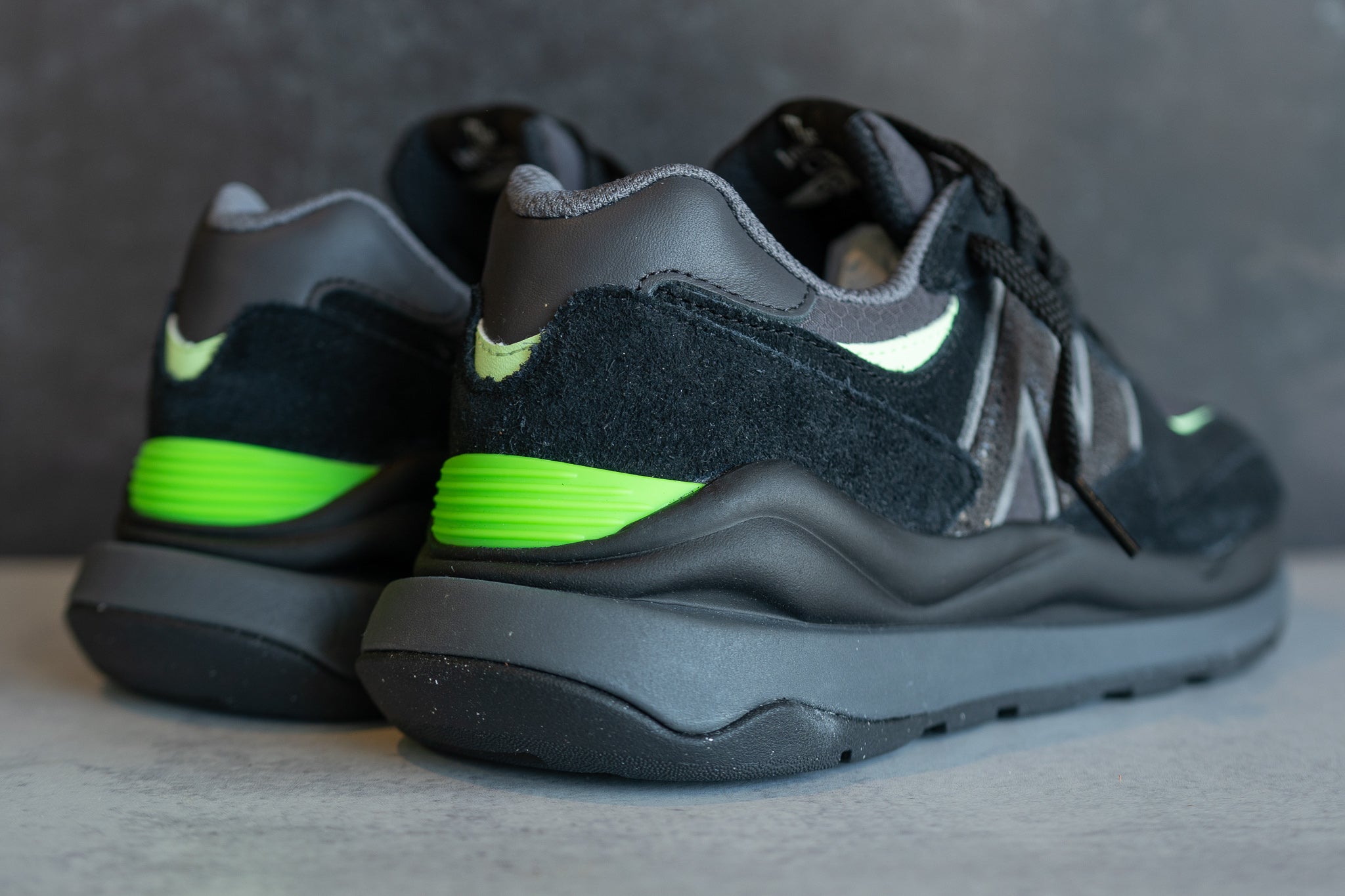 New Balance 57/40 (Black/Green Glow) - M5740GHC - New Balance