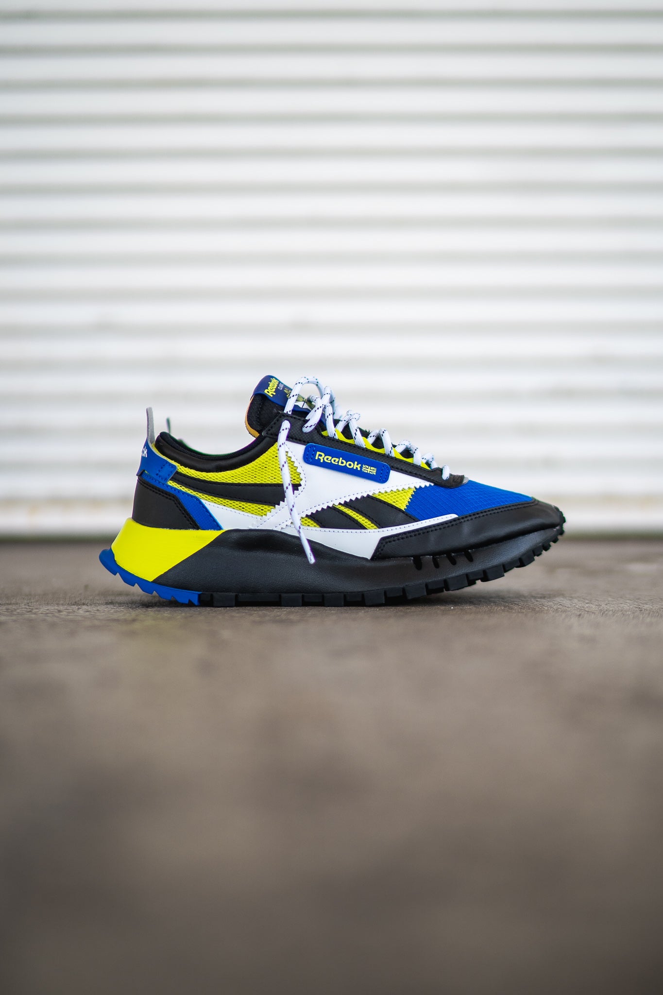 Reebok CL Legacy (Blue/Volt) - Reebok