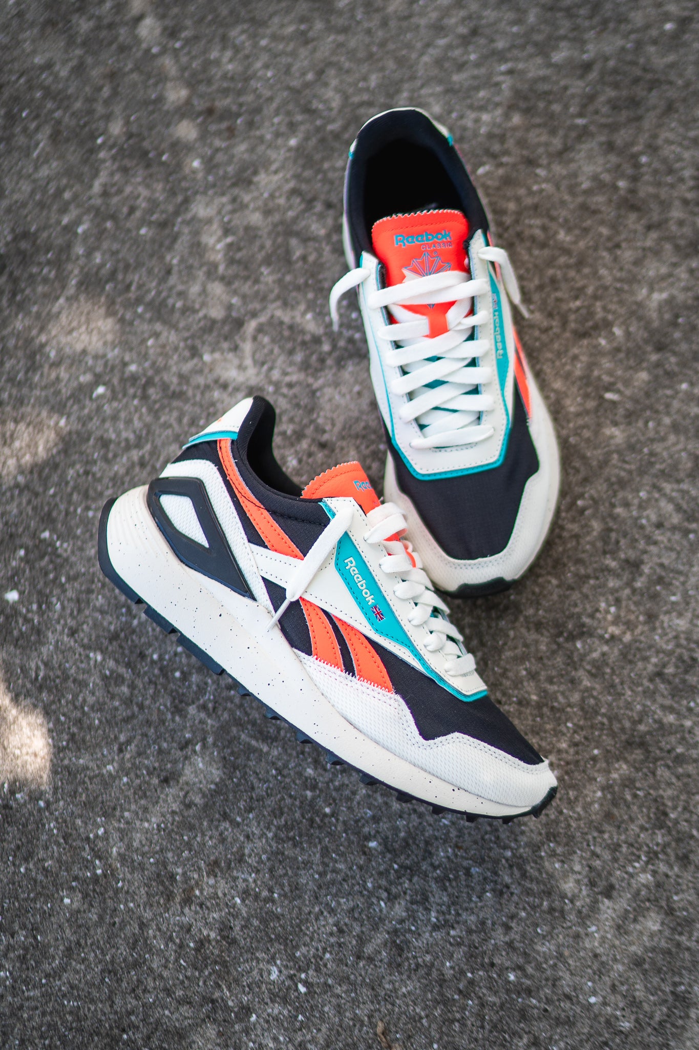 Reebok CL Legacy (Teal/Infrared) - Reebok