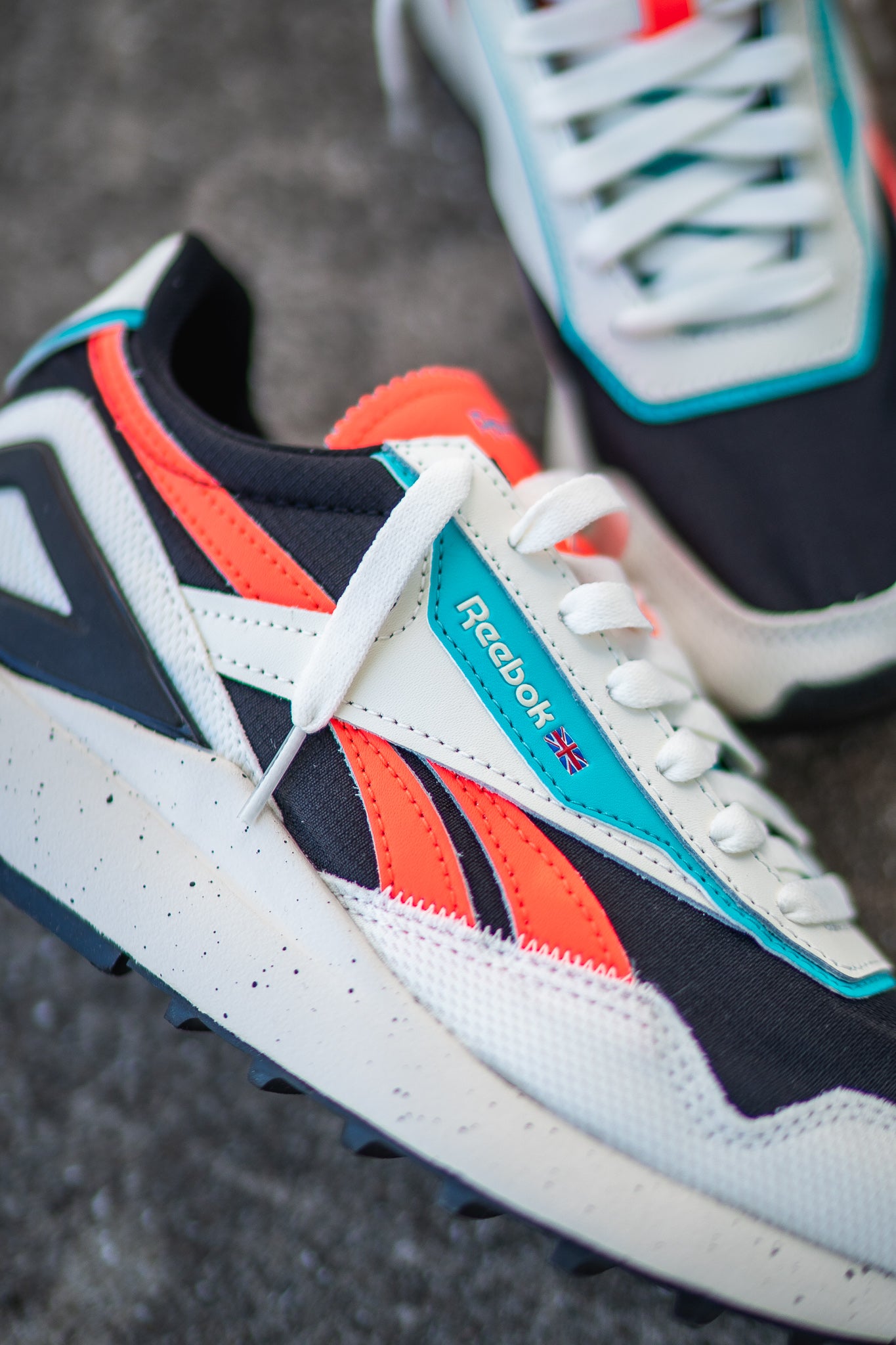 Reebok CL Legacy (Teal/Infrared) - Reebok